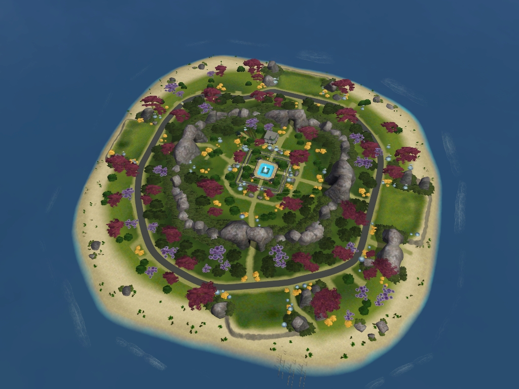sims 3 empty island world